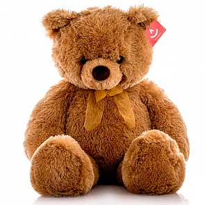 Мягкая игрушка Медведь с бантиком, 65 см. (Aurora, 15-322)